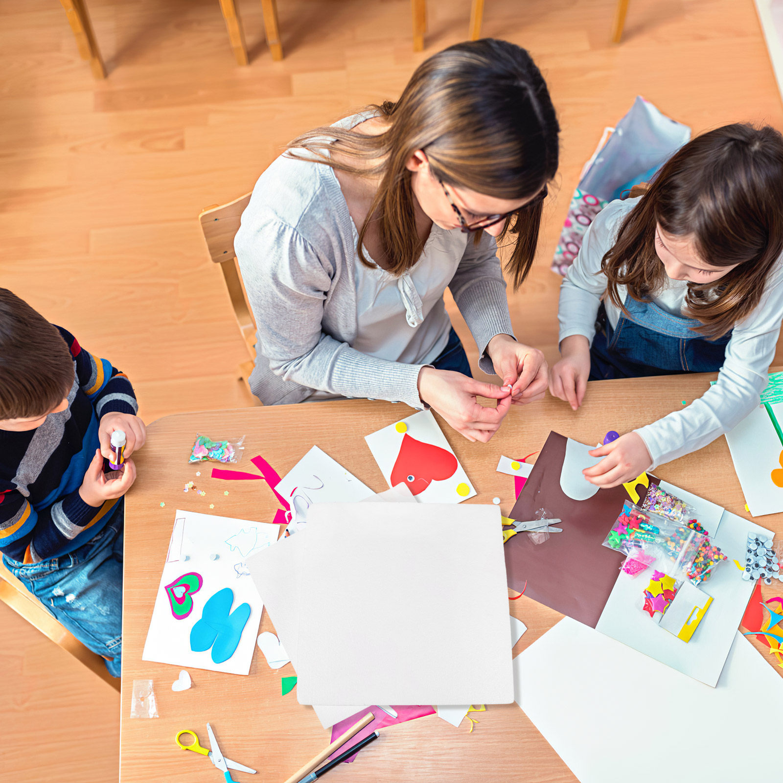 Art Craft Kindergarten - 2 adet köpük levha malzemesi yüksek