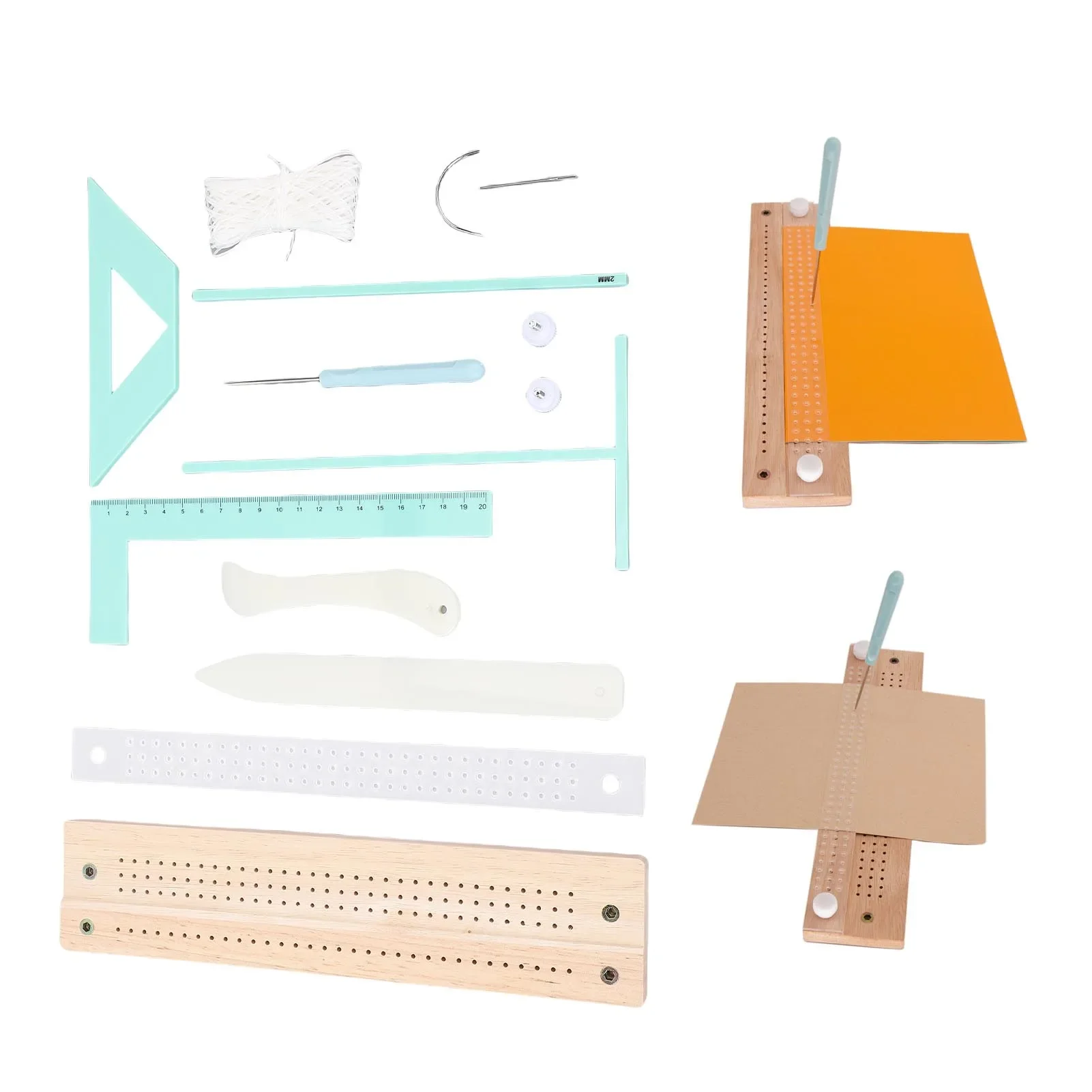 Bookbinding Supply Kit - Ciltleme Malzemeleri Kiti Çok Fonksiyonlu Taşınabilir