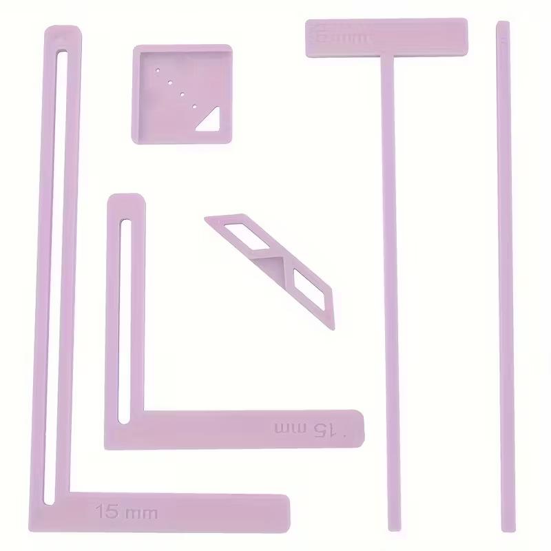 Bookbinding Supply Kit - 6 adet Scrapbooking aracı çok fonksiyonlu