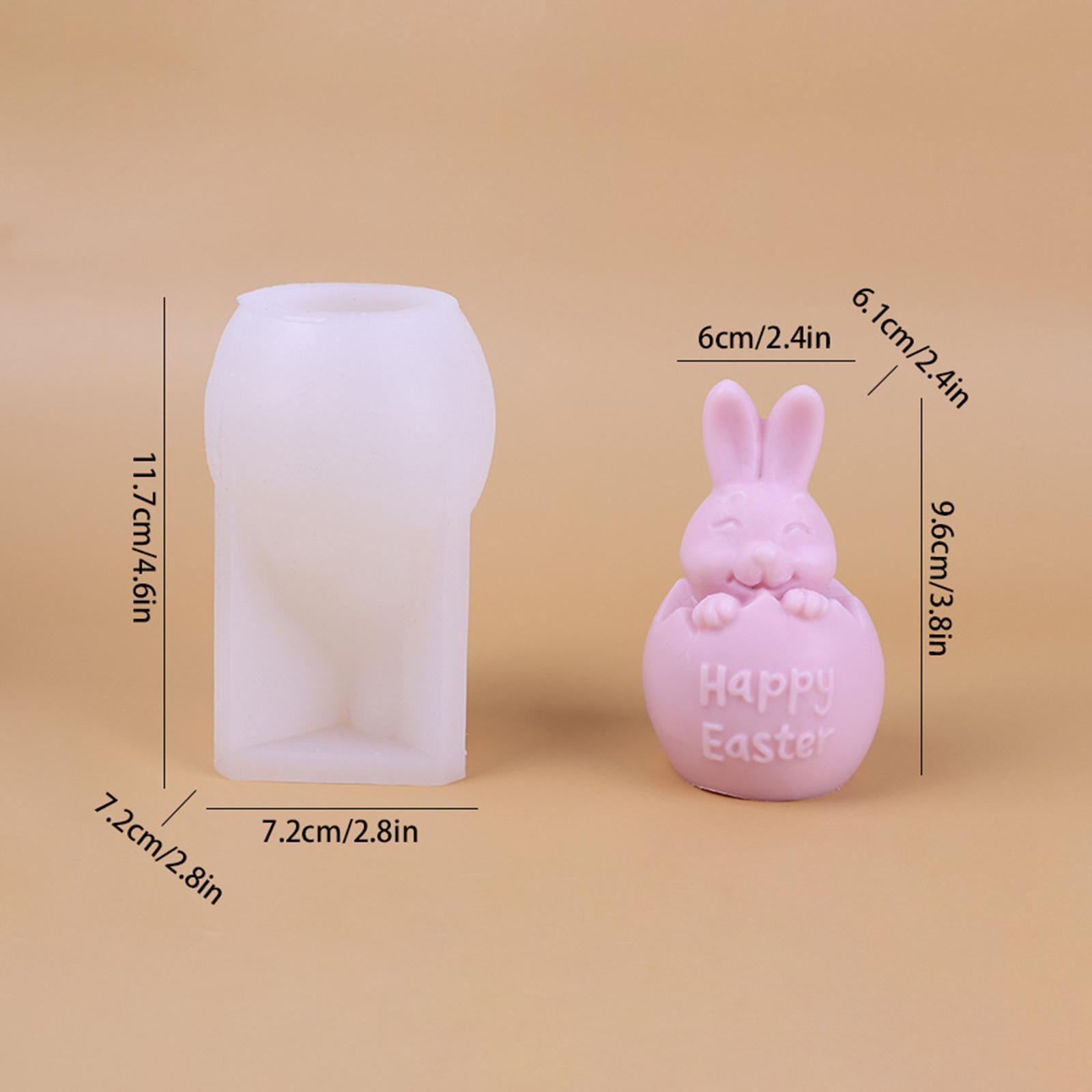 Art Craft Rabbit - Kendin Yap Yumurta Kabuğu Tavşan Silikon