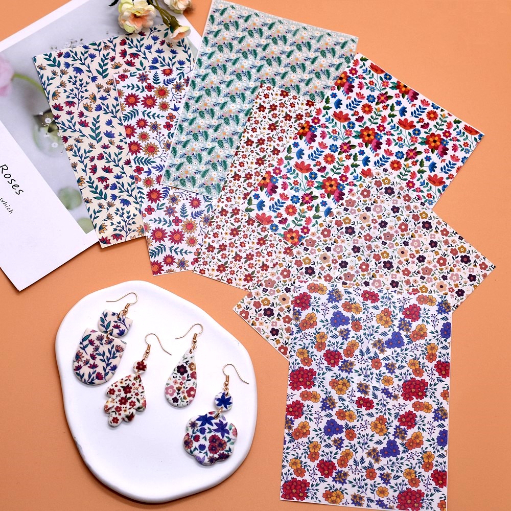 Art Craft Items - SNASAN DIY Görkemli Çiçek Suluboya Transfer