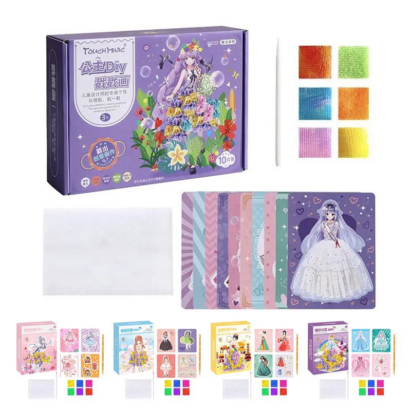 Art Craft Activities For Preschoolers - Çocuk Masa Oyunu Pokes Çizim Sanat