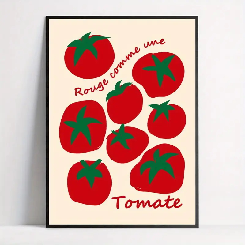 Modern Renkli Kırmızı Domates  - Art Craft Kitchen incelemesi ve fiyatı