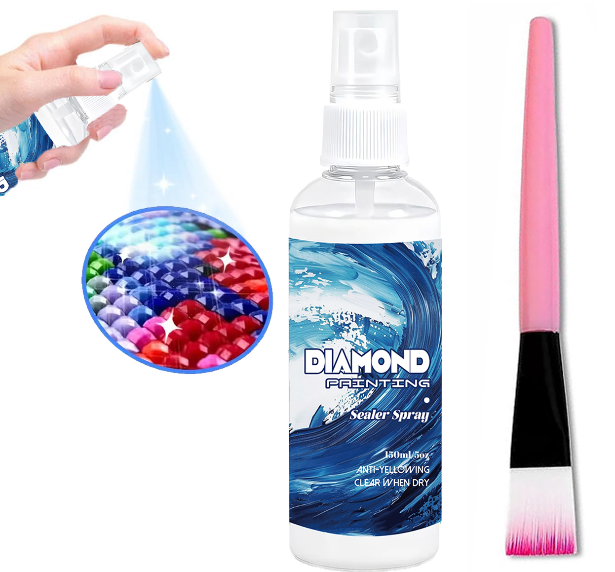 150ml Elmas Boyama Spreyi, El  - Art Craft Painting incelemesi ve fiyatı