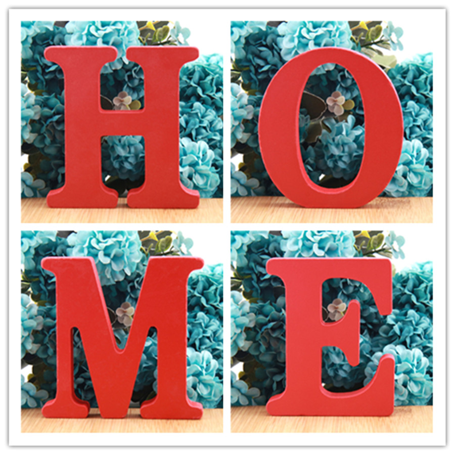 1 adet 10CMX10CM kırmızı sanat - Art Craft Letter A incelemesi ve fiyatı
