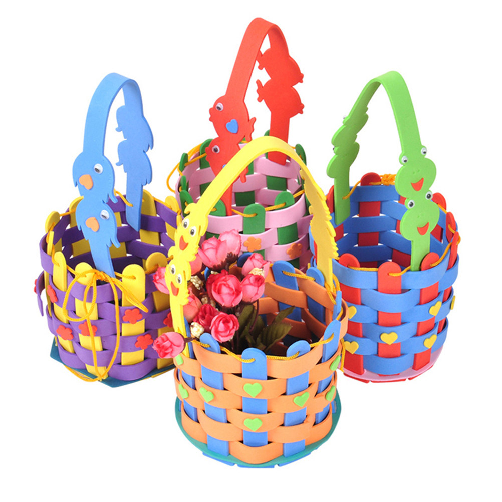 4'lü Set DIY Dokuma Sepeti Mal - Art Craft Activities For Preschoolers incelemesi ve fiyatı