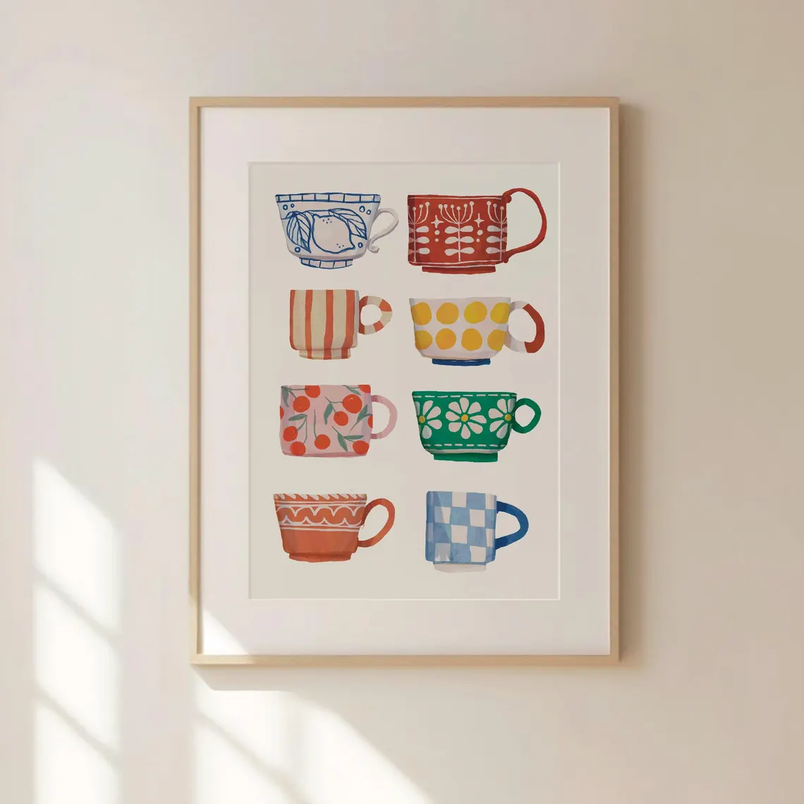 Çay Fincanı Baskısı, Kahvaltı  - Art Craft Kitchen incelemesi ve fiyatı