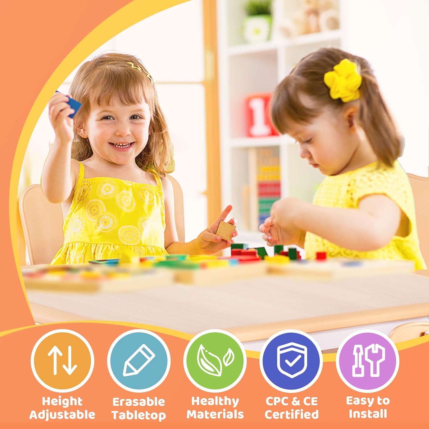 Çocuk Masası ve 2 Sandalye Set - Art Craft Toddlers incelemesi ve fiyatı