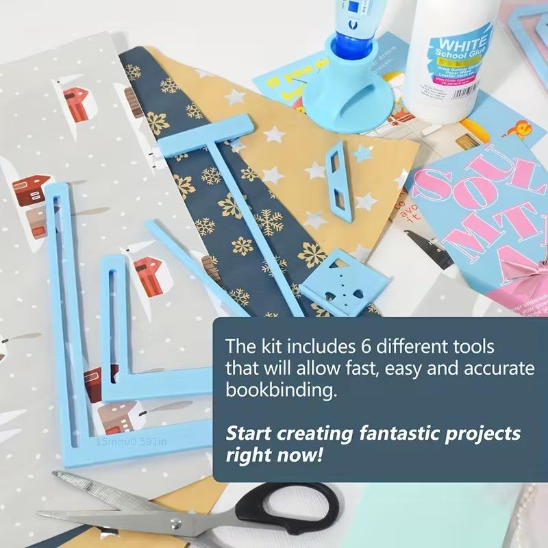 6 adet Scrapbooking aracı çok  - Bookbinding Supply Kit incelemesi ve fiyatı