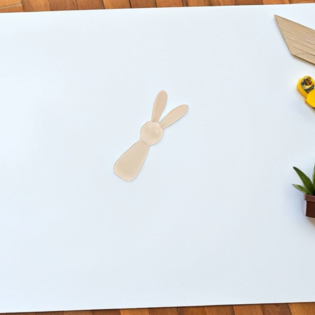 7 Adet Boş Ahşap Tavşan Figürü - Art Craft Rabbit incelemesi ve fiyatı