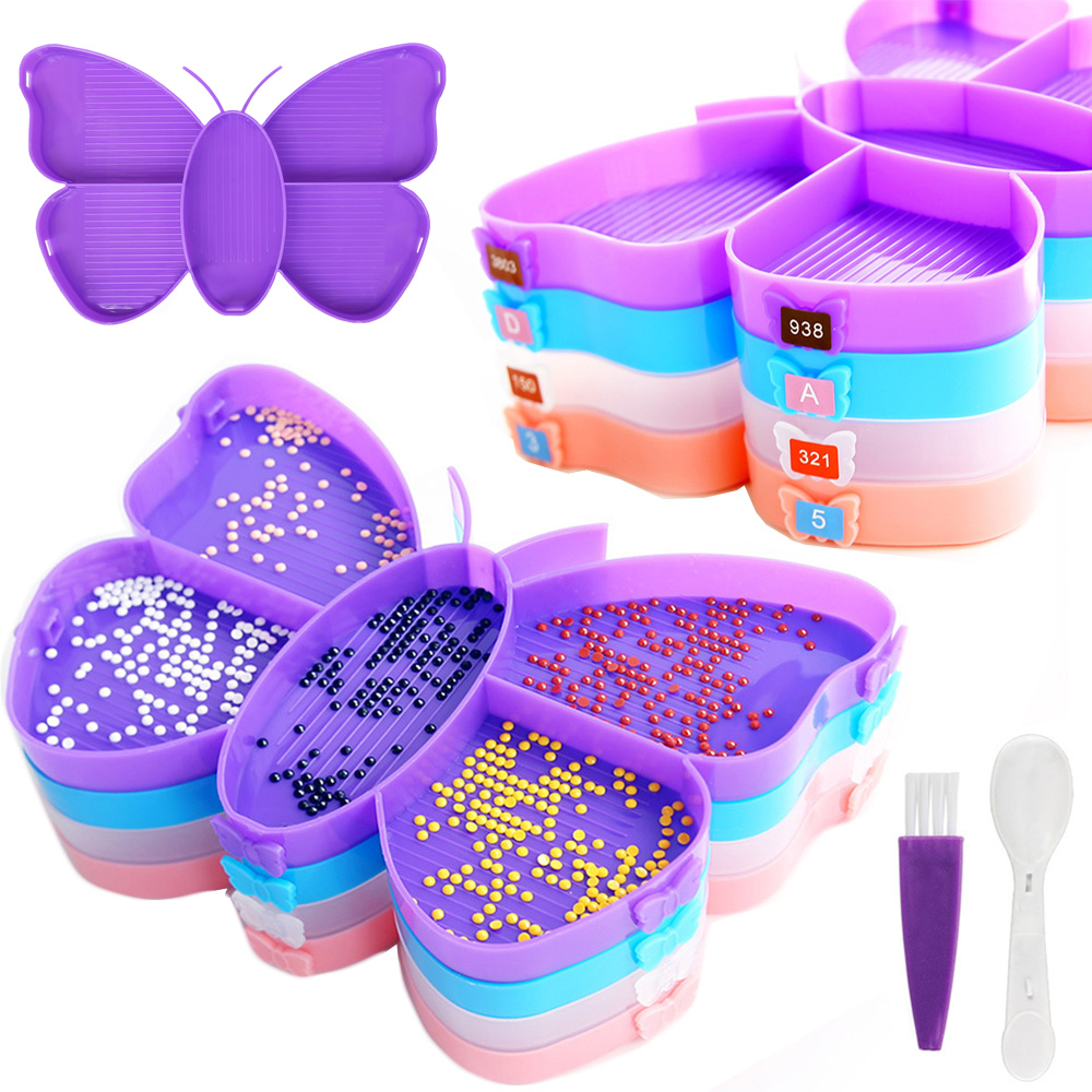 Elmas Boyama Kelebek Tepsi Set - Art Craft Butterfly incelemesi ve fiyatı