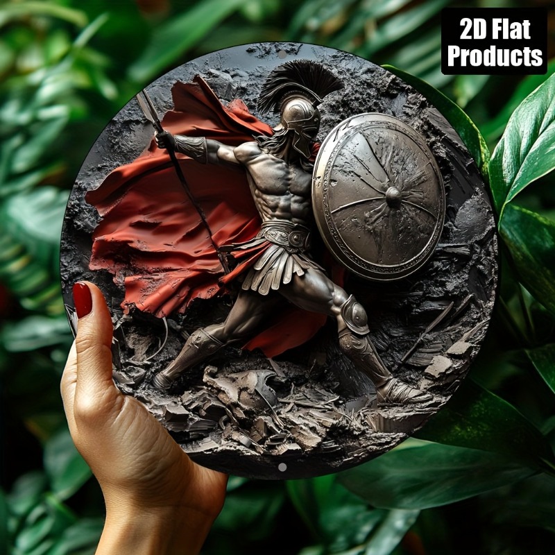 Spartan Savaşçı Yuvarlak Metal - Art Craft Kitchen incelemesi ve fiyatı