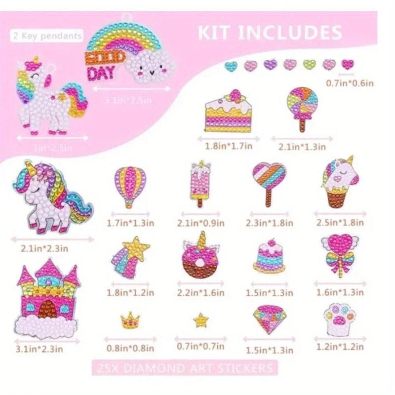 Unicorn Çocuklar Elmas Boyama  - Art Craft Unicorn incelemesi ve fiyatı