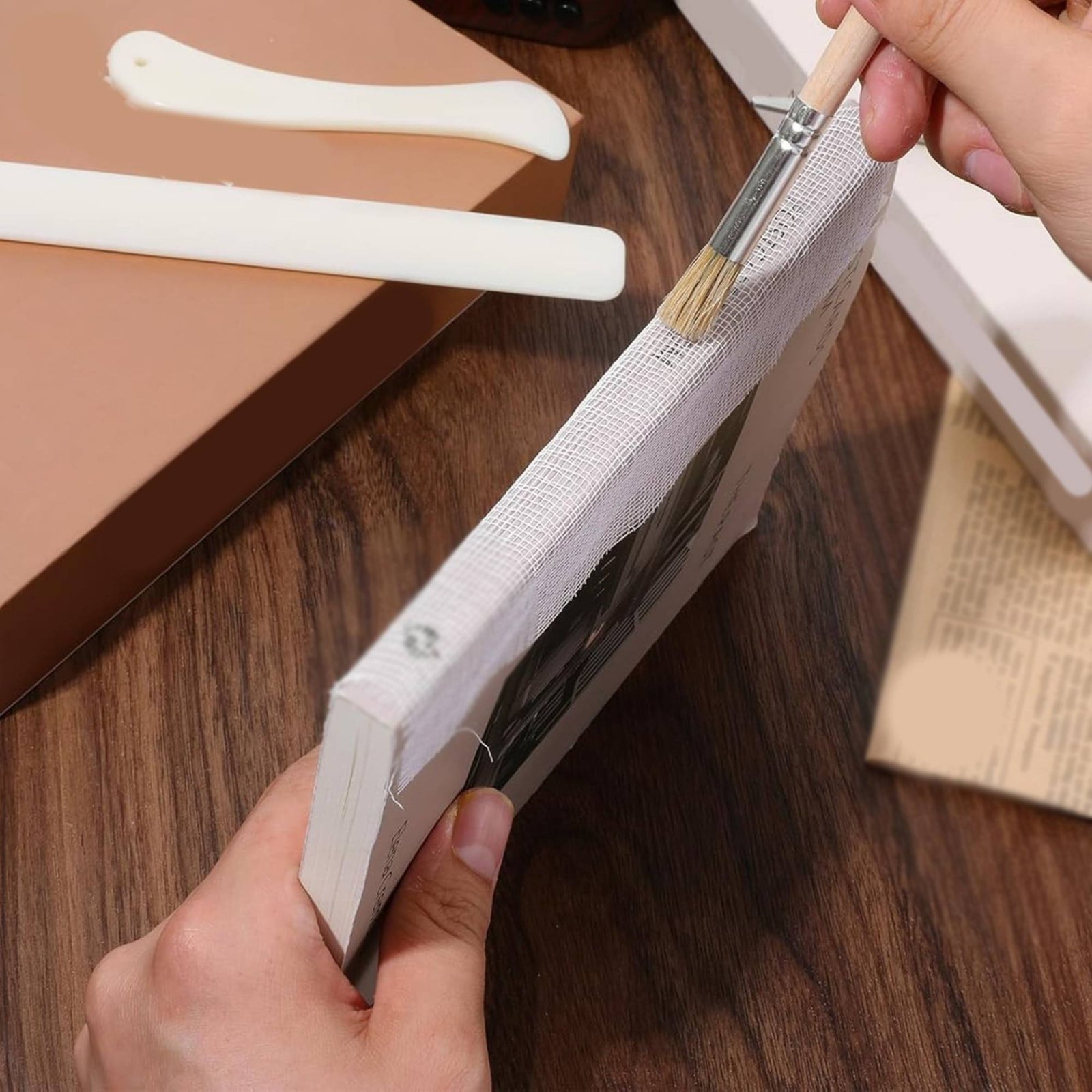 4 Parça Ciltleme Bezi ve Alet  - Bookbinding Supply Kit incelemesi ve fiyatı