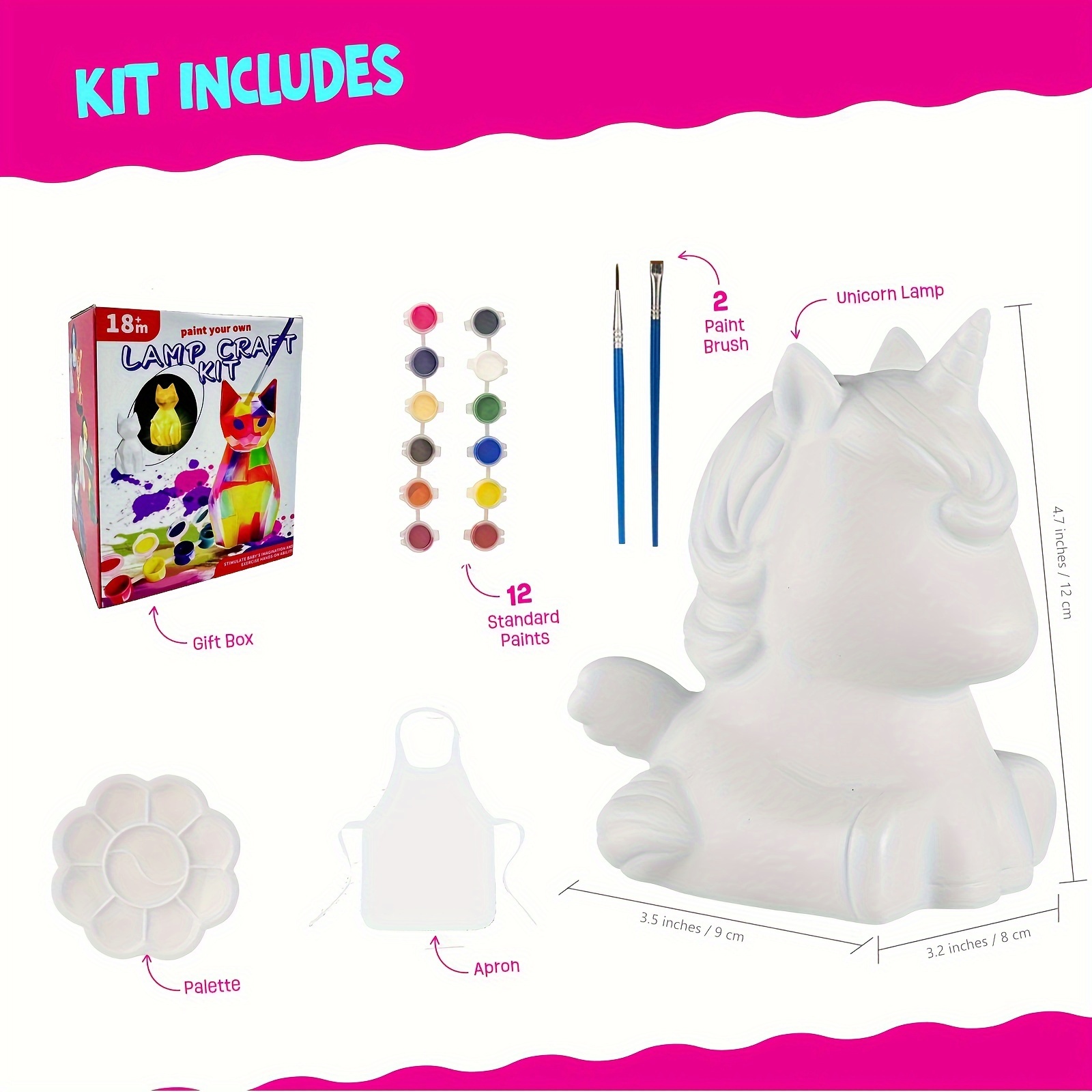 Kendi Unicorn Lamba Sanat Seti - Art Craft Unicorn incelemesi ve fiyatı