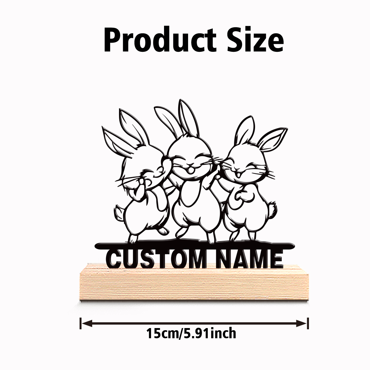 1 adet Modern Tavşan Özelleşti - Art Craft Rabbit incelemesi ve fiyatı
