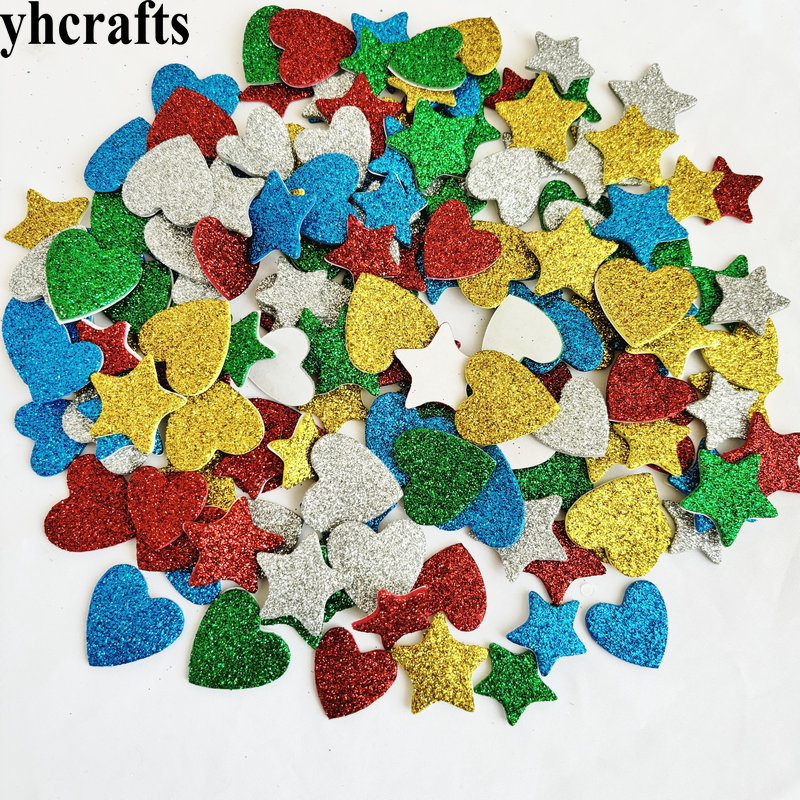 150 adet/grup. Glitter yıldız  - Art Craft Kindergarten incelemesi ve fiyatı