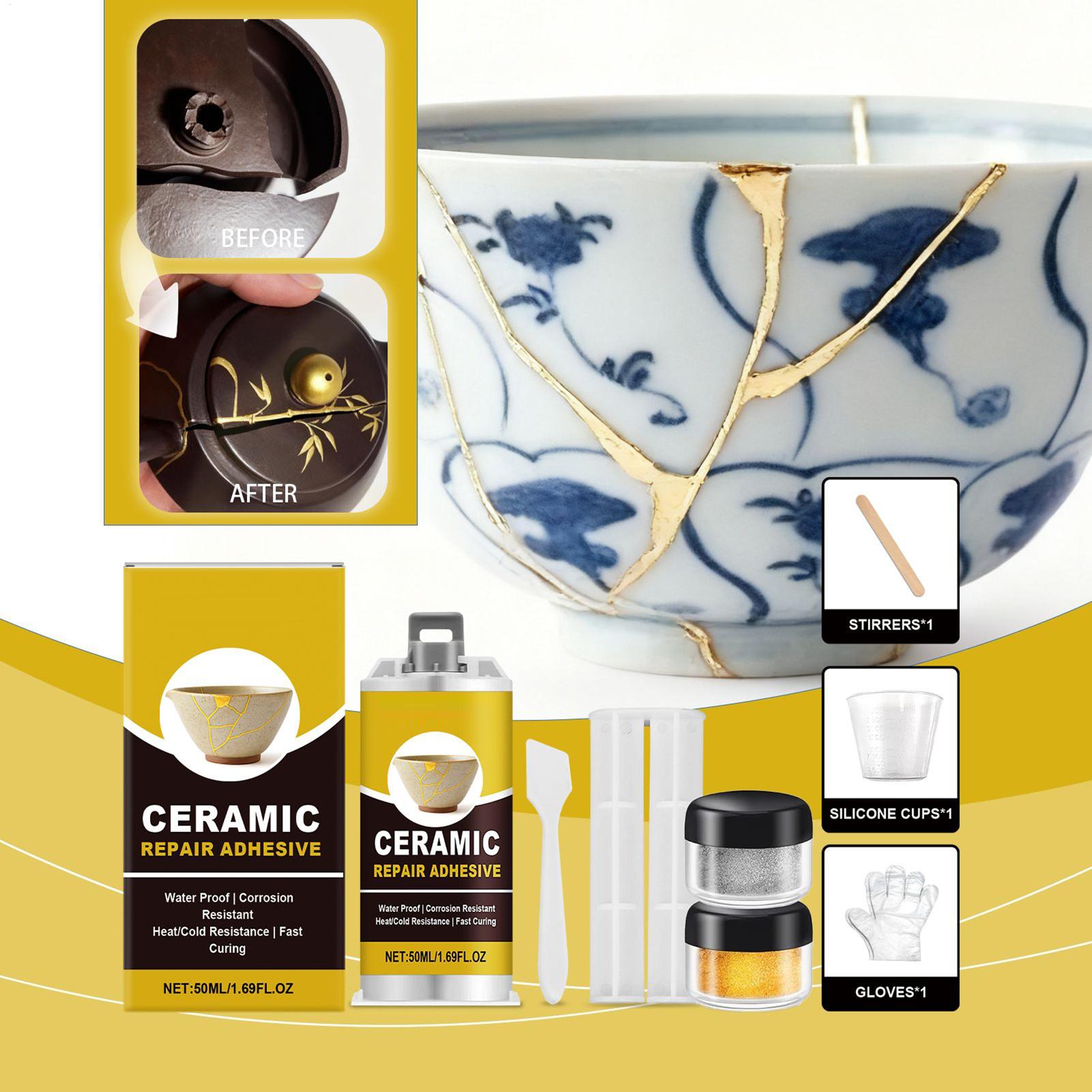 Kintsugi Tamir Kiti Altın Sera - Art Craft Workshop incelemesi ve fiyatı