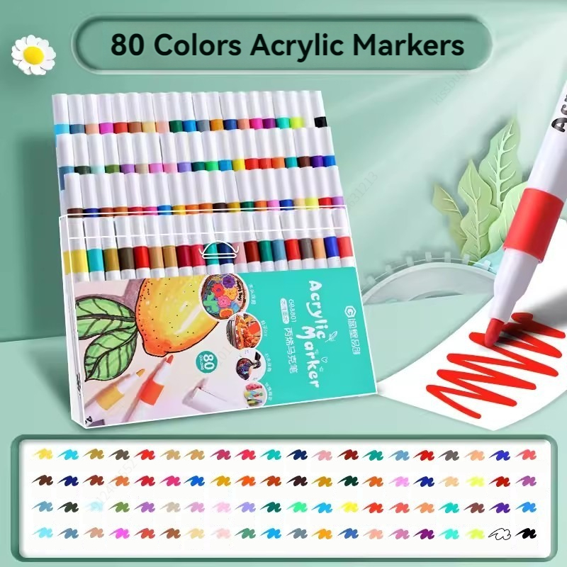 12-80 Renkli Set Akrilik Boya  - Art Craft Kindergarten incelemesi ve fiyatı