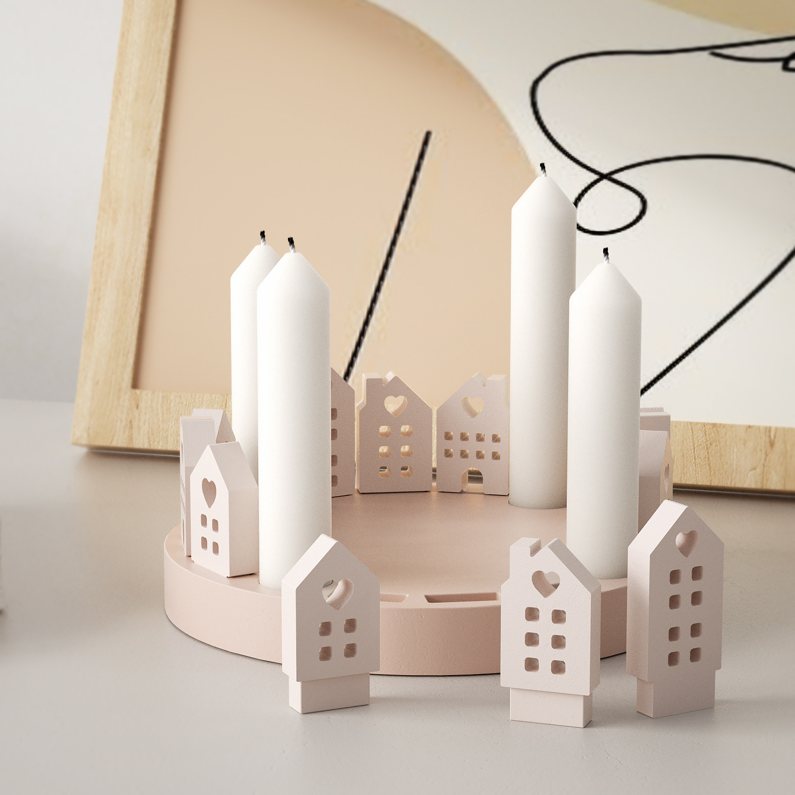 Içi boş ev tavşan mumluk silik - Art Craft Rabbit incelemesi ve fiyatı