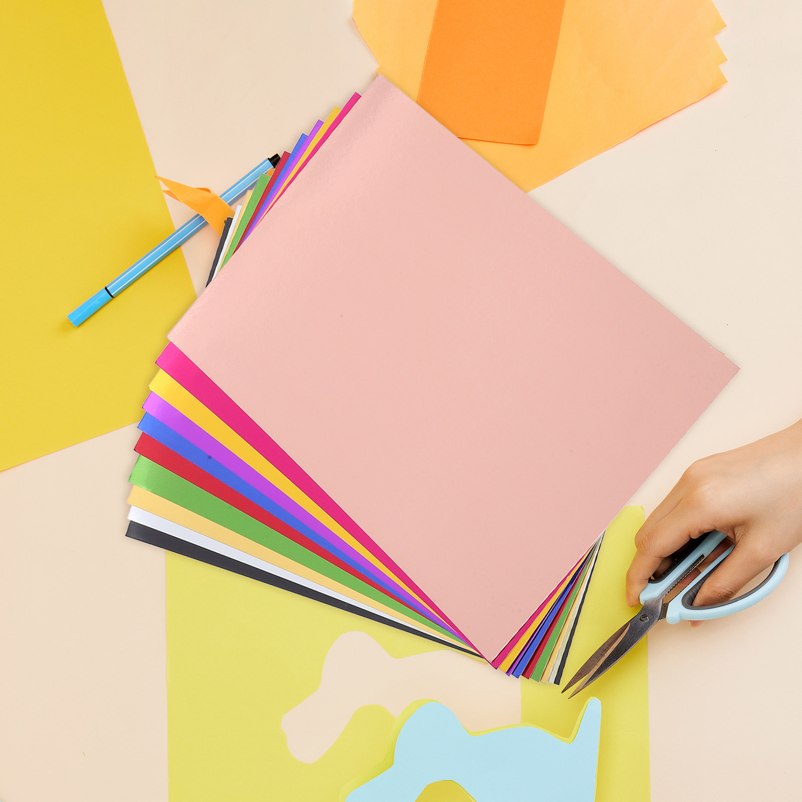 20 Yaprak Metalik Folyo Karton - Art Craft Kindergarten incelemesi ve fiyatı