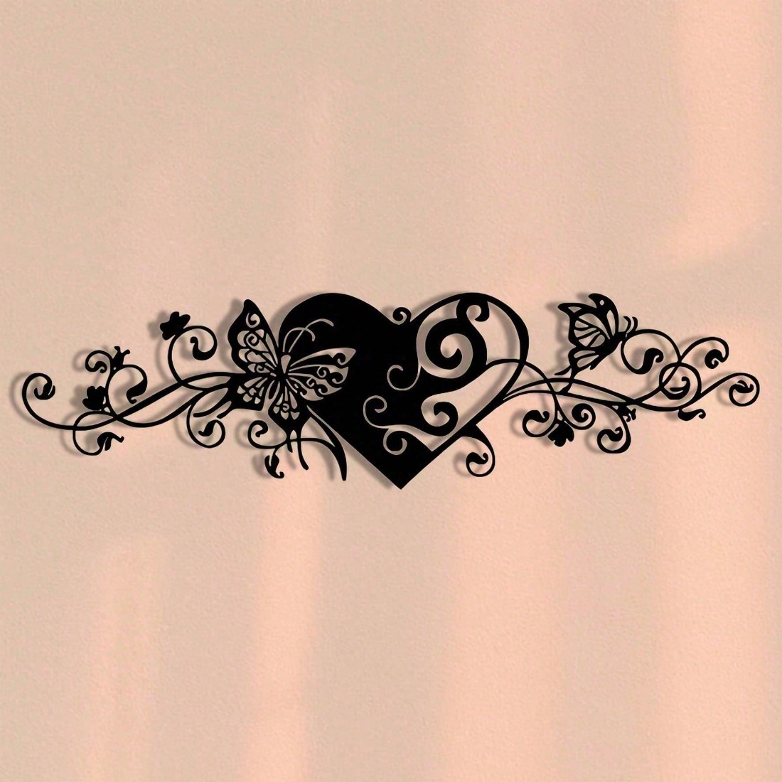 Minimalist 2D Metal Duvar Sana - Art Craft Butterfly incelemesi ve fiyatı