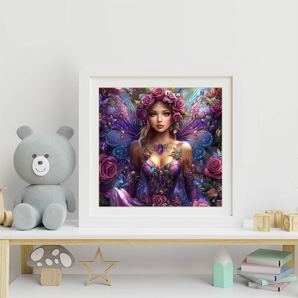 5D DIY Elmas Mozaik Kadın Port - Art Craft Butterfly incelemesi ve fiyatı